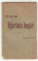 Ett ord om hj&auml;rtats beg&auml;r