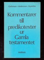 Kommentarer till predikotexter ur Gamla Testamentet