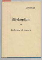 Bibelstudium &ouml;ver Pauli brev till romarna