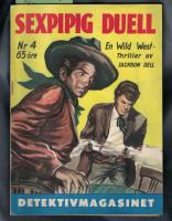 Sexpipig duell nr 4 - Detektivmagasinet nr 4. 1959