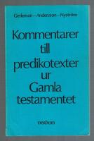 Kommentarer till predikotexter ur Gamla Testamentet