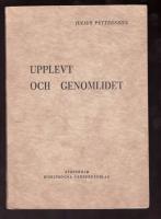 Upplevt och genomlidet