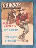 Kit Carson i farligt uppdrag Cowboy nr 6. 1964 Feb.