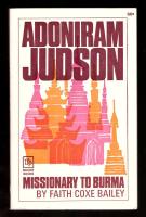 Adorinam Judson Missionary to Burma