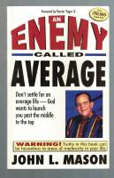 An Enemy called Average