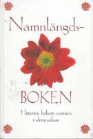 Namnl&auml;ngdsboken : Historien bakom namnen i almanackan
