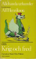 Om krig och fred