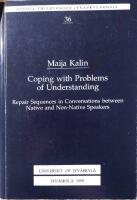 Coping with problems of understanding. Repair sequences in conversations between native and non-native speakers.