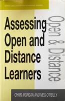 Assessing open and distance learners