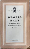 Orolig natt och andra tyska efterkrigsnoveller