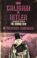 From Caligari to Hitler, a psychological history of the German film