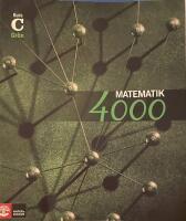 Matematik 4000 Kurs C Gr&ouml;n L&auml;robok