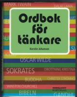 Ordbok f&ouml;r t&auml;nkare