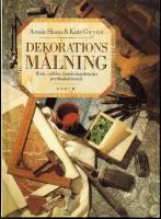 Dekorationsm&aring;lning - Rum, m&ouml;bler, inredningsdetaljer, prydnadsf&ouml;rem&aring;l.