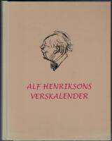 Alf Henriksons verskalender