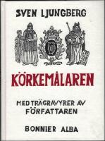 K&ouml;rkem&aring;laren  med tr&auml;gravyrer av f&ouml;rfattaren