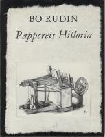 Papperets historia - Studier i ett gammalt hantverk