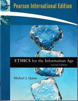 Ethics for the Information Age - Second Edition