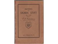 Matrikel &ouml;ver skara stift &aring;r 1937