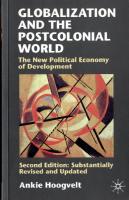 Globalisation and the postcolonial world - The New Political Economy of Development