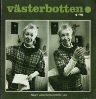 V&auml;sterbotten nr 4 - 79 N&aring;gra v&auml;sterbottensf&ouml;rfattare