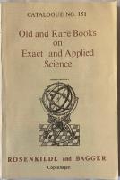 Old and Rare Books on Exact and Applied Sience. 