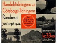 Handelstidningens och G&ouml;teborgs-Tidningens Rundresa juni-sept. 1934