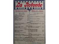 La Rotonde Restaurant Grill Room  Menu.
