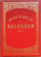 G&ouml;teborg och Bohus L&auml;ns Kalender 1890