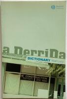 A Derrida Dictionary