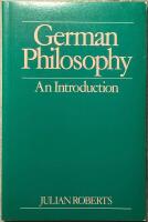 German Philosohy. An Introduction