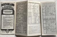 Deutschland Eisenbahn-Schnellverkehr Sommer 1934