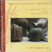 41. Auktion / Teil 1. Alte Waffen. Antiken. Jagdliches. Varia