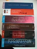 6 ljudb&ouml;cker: Isprinsessa, Tyskungen, Fyrvaktaren, Olycksf&aring;geln, Predikanten, Sj&ouml;jungfrun