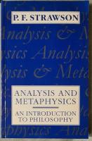Analysis and metaphysics : an introduction to philosophy