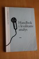 Handbok i kvalitativ analys