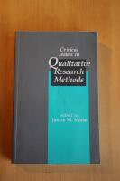Critical issues in qualitative research methods