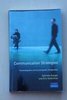 Communication strategies - Psycholinguistic and Sociolinguistic Perpectives