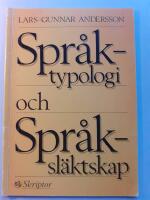 Spr&aring;ktypologi och spr&aring;ksl&auml;ktskap