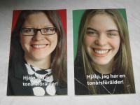 Hj&auml;lp jag &auml;r en ton&aring;rsf&ouml;r&auml;lder / Hj&auml;lp jag har en ton&aring;rsf&ouml;r&auml;lder