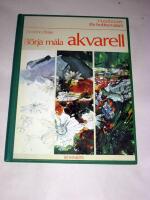 M&aring;la landskap i akvarell