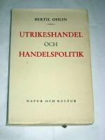 UTRIKESHANDEL OCH HANDELSPOLITIK