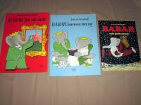 BABAR F&Aring;R ETT SLOTT + BABAR HEMMA HOS SIG + BABAR OCH JULTOMTEN