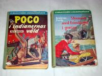 POCO I INDIANERNAS V&Aring;LD + MYSTERIET MED FR&Auml;MLINGAR I GROTTAN