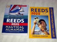 REEDS 2025 NATICAL ALMANAC + ASTO NAVIGATION TABLES