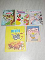 DUMBO 2 ST + DUMBO OCH TIMOTHY BJUDER P&Aring; CIRKUS + DUMBO I MOTVIND + DUMBO (DISNEY&acute;S SM&Aring; GYLLENE B&Ouml;CKER)