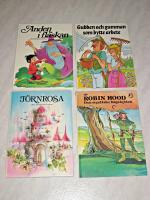 ANDEN I FLASIKAN + GUBBEN OCH GUMMAN SOM BYTTE ARBETE  + T&Ouml;RNROSA + UR ROBIN  HOOD DEN MYSTISKE B&Aring;GSKYTTEN