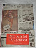 R&Auml;TT OCH FEL I ANNONSEN