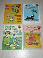 DEN H&Ouml;GF&Auml;RDIGE PRINSEN + BUSTER OCH DEN SK&Auml;LLANDE PAPEGOJAN + P&Aring;SKEN MED SAM + BUSIGE BERRA