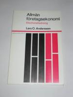 Allm&auml;n f&ouml;retagsekonomi. ELEVHANDLING